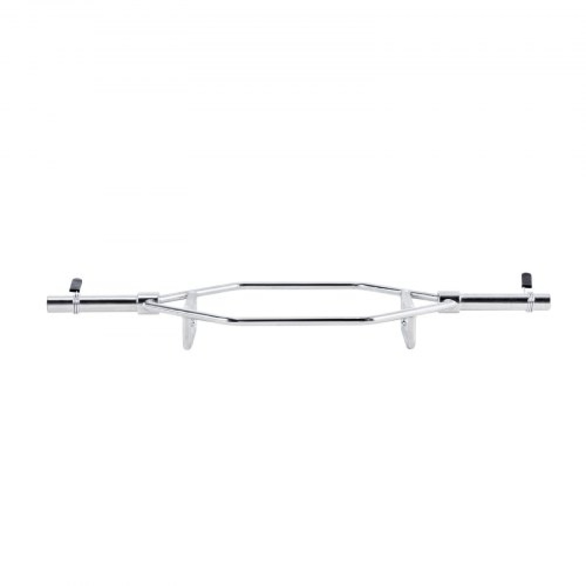 VEVOR Trap Bar Hex Bar, 50mm Hex Barbell, Χωρητικότητα 360 kg Μπάρες ώμου με γωνιώδεις λαβές, εξοπλισμός προπόνησης άρσης βαρών και δύναμης, γυμναστήριο στο σπίτι για squats, Deadlifts, πρέσες ώμων, ασήμι