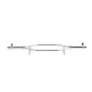 VEVOR Trap Bar Hex Bar, 50mm Hex Barbell, Χωρητικότητα 360 kg Μπάρες ώμου με γωνιώδεις λαβές, εξοπλισμός προπόνησης άρσης βαρών και δύναμης, γυμναστήριο στο σπίτι για squats, Deadlifts, πρέσες ώμων, ασήμι