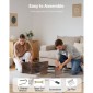 Βάση φυτών VEVOR Indoor with Grow Lights, Φωτιζόμενη ράφι φυτών 7 επιπέδων ύψους 166,5 cm, 2 Pack μεταλλική γωνιακή βάση για φυτά, 3 χρονοδιακόπτη & 10 Brightness, ράφι λουλουδιών σε σχήμα Half-Moon για το σαλόνι