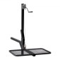 VEVOR Hitch Deer Hoist με πλατφόρμα συστήματος ανύψωσης, χωρητικότητα φορτίου 300 lbs, ανύψωση βαρούλκου παιχνιδιών με δέκτη 2 ιντσών, περιστρεφόμενος άξονας 360 μοιρών και αναδιπλούμενος, κρεμάστρα ελαφιού για κινούμενο παιχνίδι