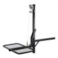 VEVOR Hitch Deer Hoist με πλατφόρμα συστήματος ανύψωσης, χωρητικότητα φορτίου 300 lbs, ανύψωση βαρούλκου παιχνιδιών με δέκτη 2 ιντσών, περιστρεφόμενος άξονας 360 μοιρών και αναδιπλούμενος, κρεμάστρα ελαφιού για κινούμενο παιχνίδι