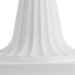 VEVOR Plastic Urn Planters, 40 x 67 cm, 2 Pack Λευκές Κλασικές Γλάστρες Ζαρντινιέρες Μπροστινής Βεράντας, Βάζο εσωτερικού & εξωτερικού χώρου για γάμο, πάρτι, εκδήλωση, σπίτι, σκηνή, κήπο, μπαλκόνι, διακόσμηση βεράντας