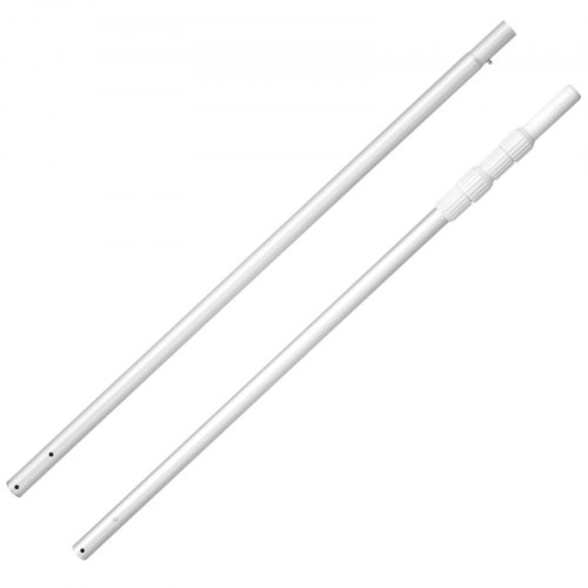 VEVOR Pool Pole, 1 έως 3,65 mm Telescoping Swimming Pool Cleaning Pole, Professional ρυθμιζόμενο τηλεσκοπικό κοντάρι με πόλο επέκτασης, ραβδί καθαρισμού βαρέως τύπου για δίχτυ, τσουγκράνα, βούρτσα, κεφαλή ηλεκτρικής σκούπας