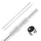 VEVOR Pool Pole, 1 έως 3,65 mm Telescoping Swimming Pool Cleaning Pole, Professional ρυθμιζόμενο τηλεσκοπικό κοντάρι με πόλο επέκτασης, ραβδί καθαρισμού βαρέως τύπου για δίχτυ, τσουγκράνα, βούρτσα, κεφαλή ηλεκτρικής σκούπας