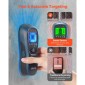 Σαρωτής τοίχου VEVOR Stud Finder, 5 σε 1, Ηλεκτρονικός ανιχνευτής τοίχου με έξυπνο αισθητήρα, οθόνη LCD υψηλής ευκρίνειας και ηχητικός συναγερμός, για το κέντρο και την άκρη του μετάλλου, καλώδιο AC, δοκοί, σωλήνες, μπλε