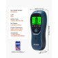 Σαρωτής τοίχου VEVOR Stud Finder, 5 σε 1, Ηλεκτρονικός ανιχνευτής τοίχου με έξυπνο αισθητήρα, οθόνη LCD υψηλής ευκρίνειας και ηχητικός συναγερμός, για το κέντρο και την άκρη του μετάλλου, καλώδιο AC, δοκοί, σωλήνες, μπλε