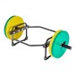 VEVOR Trap Bar Hex Bar, 50mm Hex Barbell, 240 kg Χωρητικότητα, Εξοπλισμός προπόνησης άρσης βαρών και δύναμης, γυμναστήριο στο σπίτι για squats, Deadlifts, πρέσες ώμων, μαύρο