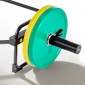 VEVOR Trap Bar Hex Bar, 50mm Hex Barbell, 240 kg Χωρητικότητα, Εξοπλισμός προπόνησης άρσης βαρών και δύναμης, γυμναστήριο στο σπίτι για squats, Deadlifts, πρέσες ώμων, μαύρο