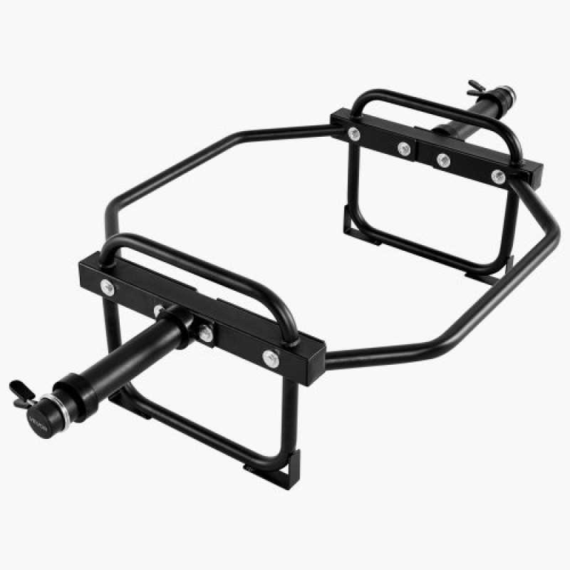 VEVOR Trap Bar Hex Bar, 50mm Hex Barbell, 240 kg Χωρητικότητα, Εξοπλισμός προπόνησης άρσης βαρών και δύναμης, γυμναστήριο στο σπίτι για squats, Deadlifts, πρέσες ώμων, μαύρο