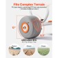 Καρότσι VEVOR Kayak, χωρητικότητα 158,8 κιλών, Καρότσι Kayak με φουσκωτά ελαστικά PU 30,5 cm & 2 ιμάντες, συναρμολογείται & αποσυναρμολογείται μέσα σε δευτερόλεπτα, καροτσάκι Paddle Board για μεταφορά καγιάκ και κανό