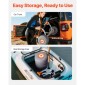 Καρότσι VEVOR Kayak, χωρητικότητα 158,8 κιλών, Καρότσι Kayak με φουσκωτά ελαστικά PU 30,5 cm & 2 ιμάντες, συναρμολογείται & αποσυναρμολογείται μέσα σε δευτερόλεπτα, καροτσάκι Paddle Board για μεταφορά καγιάκ και κανό