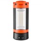 VEVOR LED Φως εργασίας με βάση, 6Ah, Επαναφορτιζόμενο ασύρματο φως κάμπινγκ, με 3 κεφαλές λαμπτήρων, αποσπώμενο τρίποδο βάσης, 2200 Lumens 3000K-6500K με δυνατότητα ρύθμισης, φορητό φωτιστικό κατασκευής για εργοτάξιο