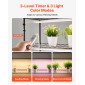 Ράφι φυτών VEVOR με Grow Light, Βάση φυτών εσωτερικού χώρου 6 επιπέδων, ράφι προβολής φυτών ύψους 180 cm με ρόδες & χρονοδιακόπτη 4/9/14 ωρών, φώτα ανάπτυξης πλήρους φάσματος 150 W 3 χρωμάτων, θήκη για γλάστρα για σπόρους