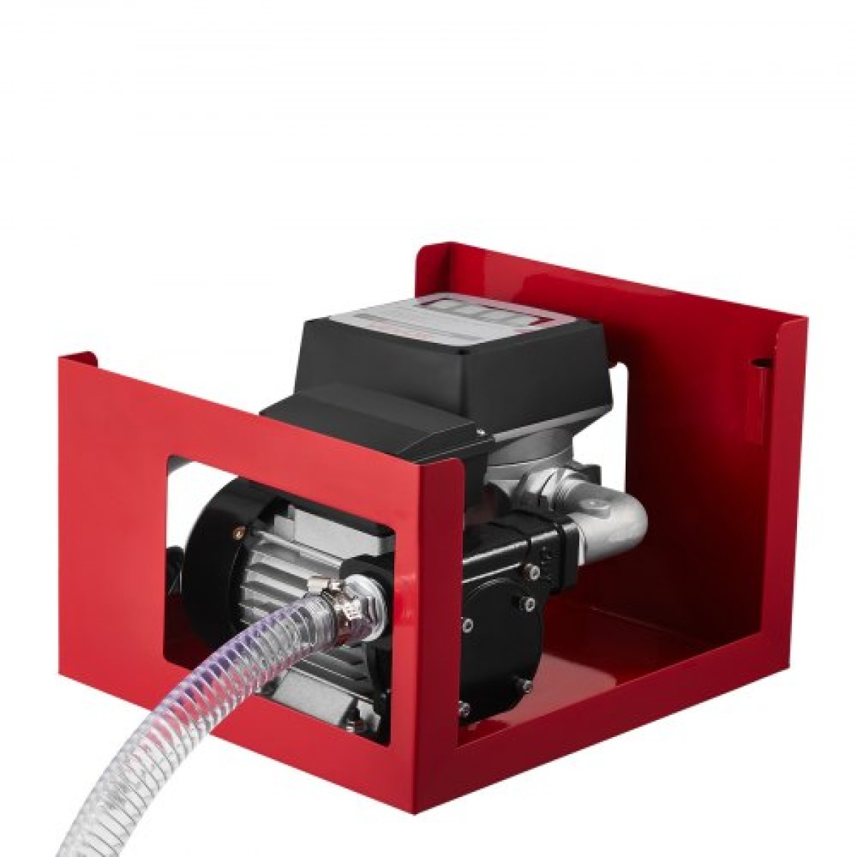 Αντλία μεταφοράς καυσίμου VEVOR 230V, 16 GPM 60 L/min, AC Electric Oil Transfer Pump for Diesel Kerosene Biodiesel, with Meter, Auto Fuel Nozzle & 2 Holes, 45 ft/13,7 m Lift, για οχήματα, εργοτάξια