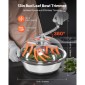 Κόψιμο φύλλων VEVOR Bud Leaf, 335 mm Χειροκίνητο κουρευτικό μπουμπουκιού, με κοφτερές λεπίδες από ανοξείδωτο χάλυβα, οπτική κοπή, υγρή και ξηρή υδροπονική μηχανή κοπής, περιστρεφόμενη περιστροφή κοπής για φυτά φύλλα μπουμπούκια λουλούδια