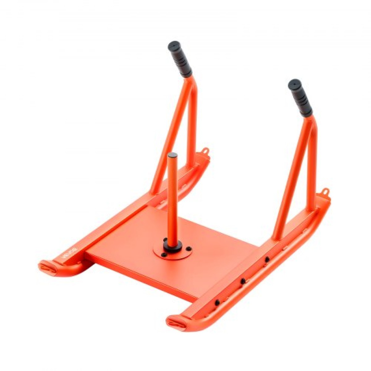 VEVOR Weight Sled, Steel Power Sled, Fitness Strength Training Sleds for Athletic Exercise Improvement Speed, Workout Fitness Equipment with Handle, Συμβατό με πλάκες βάρους 25/51 mm, Πορτοκαλί
