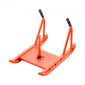 VEVOR Weight Sled, Steel Power Sled, Fitness Strength Training Sleds for Athletic Exercise Improvement Speed, Workout Fitness Equipment with Handle, Συμβατό με πλάκες βάρους 25/51 mm, Πορτοκαλί