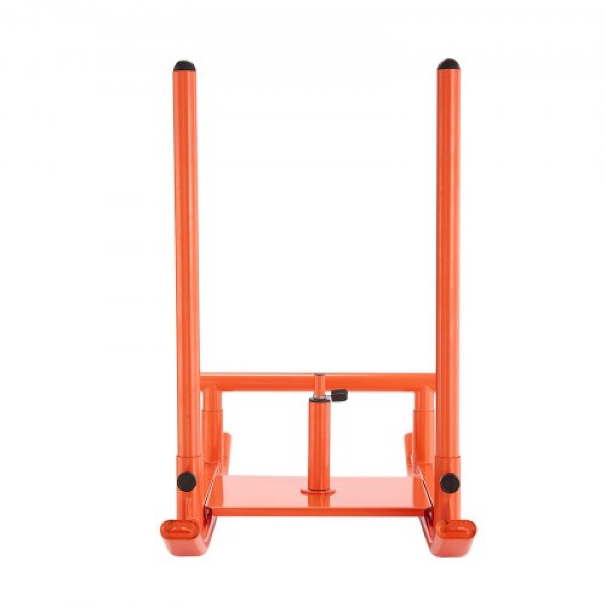 VEVOR Weight Sled, Steel Power Sled, Fitness Strength Training Sleds for Athletic Exercise Improvement Speed, Workout Fitness Equipment with Handle, Συμβατό με πλάκες βάρους 25/51 mm, Πορτοκαλί