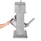 VEVOR Electric Sausage Stuffer, 22 LBS / 10 L Vertical Meat Stuffer, Stepless Speed ​​Control and Foot Pedal, Inox Heavy Duty Γεμιστικό Λουκάνικου με 4 Σωλήνες Γέμισης, για Εμπορική & οικιακή χρήση