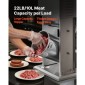 VEVOR Electric Sausage Stuffer, 22 LBS / 10 L Vertical Meat Stuffer, Stepless Speed ​​Control and Foot Pedal, Inox Heavy Duty Γεμιστικό Λουκάνικου με 4 Σωλήνες Γέμισης, για Εμπορική & οικιακή χρήση