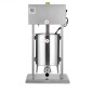 VEVOR Electric Sausage Stuffer, 22 LBS / 10 L Vertical Meat Stuffer, Stepless Speed ​​Control and Foot Pedal, Inox Heavy Duty Γεμιστικό Λουκάνικου με 4 Σωλήνες Γέμισης, για Εμπορική & οικιακή χρήση