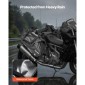 Τσάντες σέλας VEVOR μοτοσικλέτας, 28 L (14 L x 2) Πλαϊνές τσάντες σέλας μεγάλης χωρητικότητας συμβατές με τις περισσότερες μοτοσυκλέτες, Αδιάβροχη εξωτερική αθλητική μοτοσικλέτα αποθήκευσης αποσκευών τσάντα ώμου με ιμάντα κάτω, μαύρο