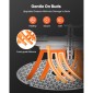 VEVOR Manual Bud Leaf Trimmer, 300mm Reaper Bowl Bud Trimmer με λεπίδες από ανοξείδωτο χάλυβα, οπτική κοπή, υγρή και ξηρή υδροπονική μηχανή κοπής με δίσκο, περιστρεφόμενη περιστροφή για λουλούδια φυτών