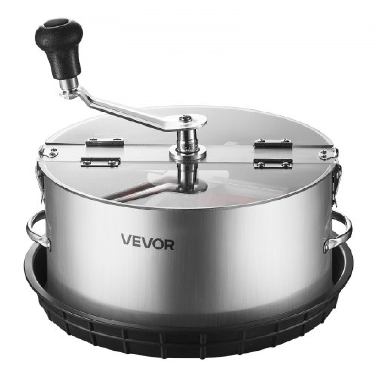 VEVOR Manual Bud Leaf Trimmer, 300mm Reaper Bowl Bud Trimmer με λεπίδες από ανοξείδωτο χάλυβα, οπτική κοπή, υγρή και ξηρή υδροπονική μηχανή κοπής με δίσκο, περιστρεφόμενη περιστροφή για λουλούδια φυτών