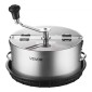 VEVOR Manual Bud Leaf Trimmer, 300mm Reaper Bowl Bud Trimmer με λεπίδες από ανοξείδωτο χάλυβα, οπτική κοπή, υγρή και ξηρή υδροπονική μηχανή κοπής με δίσκο, περιστρεφόμενη περιστροφή για λουλούδια φυτών