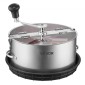 VEVOR Manual Bud Leaf Trimmer, 300mm Reaper Bowl Bud Trimmer με λεπίδες από ανοξείδωτο χάλυβα, οπτική κοπή, υγρή και ξηρή υδροπονική μηχανή κοπής με δίσκο, περιστρεφόμενη περιστροφή για λουλούδια φυτών