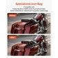 VEVOR Motorcycle Saddlebag Liner Bag, 18 L Insert Storage Travel Bag Bagage Organizer, Συμβατό με Harley Davidson 1993-2022 Touring Road/Street Glide/Electra Glide/Road King Saddlebag, μαύρο
