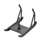 VEVOR Weight Sled, Steel Power Sled, Fitness Strength Training Sleds for Athletic Exercise Improvement Speed, Workout Fitness Equipment with Handle, Συμβατό με πλάκες βάρους 25/51 mm, Μαύρο