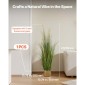 Φυτό τεχνητού γρασιδιού VEVOR, 1194 χλστ. Reed Flower Grass in Pot, Premium PVC Faux Fake Greenery Thrubs Fort for Indoor Outdoor House Home Garden Decoration Room Office, Homewarming, 1 Pack Green