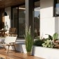 Φυτό τεχνητού γρασιδιού VEVOR, 1194 χλστ. Reed Flower Grass in Pot, Premium PVC Faux Fake Greenery Thrubs Fort for Indoor Outdoor House Home Garden Decoration Room Office, Homewarming, 1 Pack Green