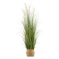 Φυτό τεχνητού γρασιδιού VEVOR, 1194 χλστ. Reed Flower Grass in Pot, Premium PVC Faux Fake Greenery Thrubs Fort for Indoor Outdoor House Home Garden Decoration Room Office, Homewarming, 1 Pack Green