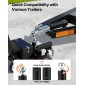VEVOR Electric Trailer Dolly, 1633 kg Μέγιστο βάρος ρυμουλκούμενου 272 kg Max Tongue Weight, DC 24V 800W Motorized Trailer Dolly with 50 & 47,6 mm Hitch Balls for RV Campers, Cargo & Utility, Boat Trailers