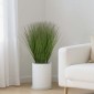 Φυτό τεχνητού γρασιδιού VEVOR, 686 χιλιοστά Faux Onion Grass Fake Greenery Shrubs, Premium PVC for Indoor Outdoor House Home Garden Decoration Room Office, Housewarming, 8 Pack Green