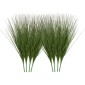 Φυτό τεχνητού γρασιδιού VEVOR, 686 χιλιοστά Faux Onion Grass Fake Greenery Shrubs, Premium PVC for Indoor Outdoor House Home Garden Decoration Room Office, Housewarming, 8 Pack Green