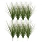 Φυτό τεχνητού γρασιδιού VEVOR, 686 χιλιοστά Faux Onion Grass Fake Greenery Shrubs, Premium PVC for Indoor Outdoor House Home Garden Decoration Room Office, Housewarming, 8 Pack Green