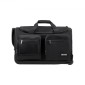 Τσάντα χορού VEVOR με ράφι ενδυμάτων, 584,2 mm Rolling Dance Duffel, με ρόδες, θύρα USB, ράφι ρούχων με ρυθμιζόμενο ύψος, κουρτίνα προστασίας απορρήτου, Ιδανικό για ταξίδια και αγώνες, Μαύρο ματ
