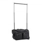 Τσάντα χορού VEVOR με ράφι ενδυμάτων, 584,2 mm Rolling Dance Duffel, με ρόδες, θύρα USB, ράφι ρούχων με ρυθμιζόμενο ύψος, κουρτίνα προστασίας απορρήτου, Ιδανικό για ταξίδια και αγώνες, Μαύρο ματ