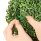 VEVOR Artificial Topiary Bunny-Shape Boxwood Ball, 2 Set 914mm Faux Boxwood Plant balls, Fake Silk Tree Look Real, Εύκολη συναρμολόγηση για διακόσμηση Μπροστινή βεράντα Εξωτερική βεράντα Κήπος Μπαλκόνι Πίσω αυλή Εσωτερική