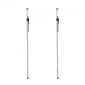 VEVOR Cargo Bar, Ratcheting Bar Cargo Ρυθμιζόμενη από 2261mm έως 2642mm, Σταθεροποιητής Cargos από χάλυβα βαρέως τύπου με αντιολισθητικό πέλμα ποδιών, ράβδοι κλειδαριάς φόρτωσης κρεβατιού φορτηγού για φορτηγό κουτί, ημιρυμουλκούμενο, ρυμουλκούμενο (2 ΤΕΜ)