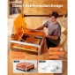 VEVOR Laser Engraver, 20W, Μηχάνημα χάραξης και κοπής με λέιζερ με κάμερα περιβλήματος, κόφτης λέιζερ, 400 x 400 mm Περιοχή εργασίας, 30000 mm/min, για ξύλο, δέρμα, γυαλί, χαρτί, ορισμένα μέταλλα, Κλάση 1
