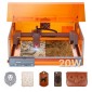 VEVOR Laser Engraver, 20W, Laser Engraving and Cutting Machine with Enclosure, Laser Cutter Engraver Machine, 7000 mm/min, 300 x 300 mm Working Area, for Wood, Leather, Glass, Ορισμένο Μέταλλο, Κλάση 1