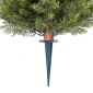 VEVOR Artificial Topiary Κυπαρίσσια με ακίδα, 2 σετ 406 χιλιοστών ψεύτικοι θάμνοι και θάμνοι σε γλάστρες, ψεύτικο μεταξωτό δέντρο φαίνεται αληθινό για διακόσμηση Μπροστινή βεράντα Εξωτερική βεράντα Εσωτερική βεράντα Κήπος Μπαλκόνι Πίσω αυλή