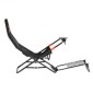 VEVOR Φορητό Racing Wheel Stand, Αναδιπλούμενο & Ρυθμιζόμενο Steering Sim Wheel Stand, Εσωτερικό πλάτος καθίσματος 470 mm, Συμβατό με Logitech G923/G920/G29, Thrustmaster T248P, Fanatec, Hori, Mad Catz, Μαύρο