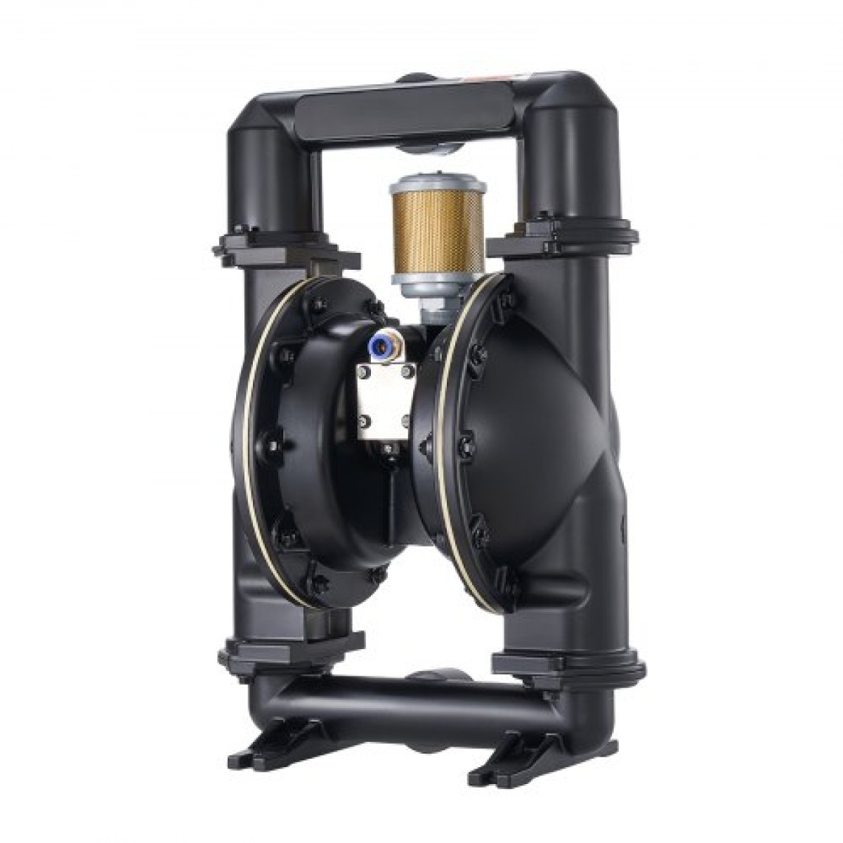 VEVOR Air Operated Double Diaphragm Pump, 598 L/min Max, Standard Int & Out Out Air Pneumatic Waste Oil Transfer Pump, Σώμα από κράμα αλουμινίου, Διπλά διαφράγματα, για πετρέλαιο, γράσο, κηροζίνη, βενζίνη