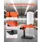 VEVOR Dust Collector, 800 CFM 2,5 Micron Vortex Cone Dust Collectors, 1HP Sawdust Collection System με 60L Dusts Collector Bag, Filter Bag και Casters, 2800 RPM High Speed, για ξυλουργική