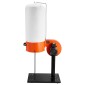 VEVOR Dust Collector, 800 CFM 2,5 Micron Vortex Cone Dust Collectors, 1HP Sawdust Collection System με 60L Dusts Collector Bag, Filter Bag και Casters, 2800 RPM High Speed, για ξυλουργική